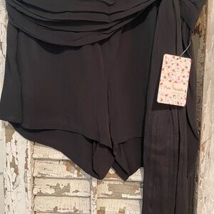 Free People Skirt w/ side tie/belt